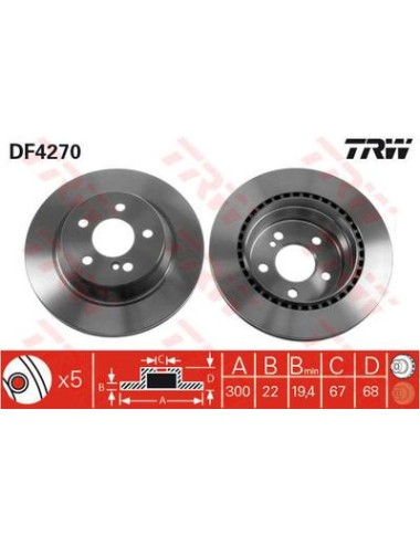 PAIRE DE DISQUES