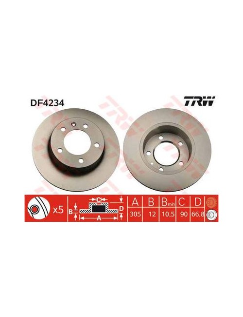 PAIRE DE DISQUES