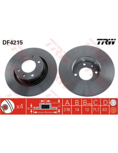PAIRE DE DISQUES