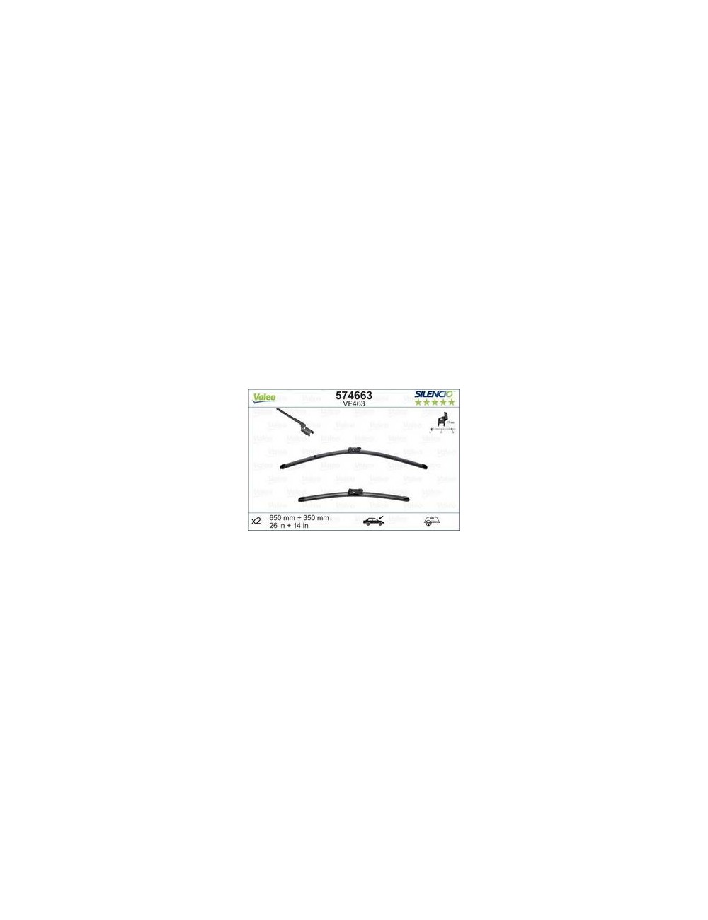 SILENCIO VF463 x2 Mokka, 500X, Pulsar SILENCIO VF463 x2 Mokka, 500X, Pulsar
