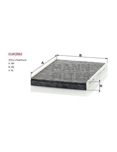 FILTRE A HABITACLE