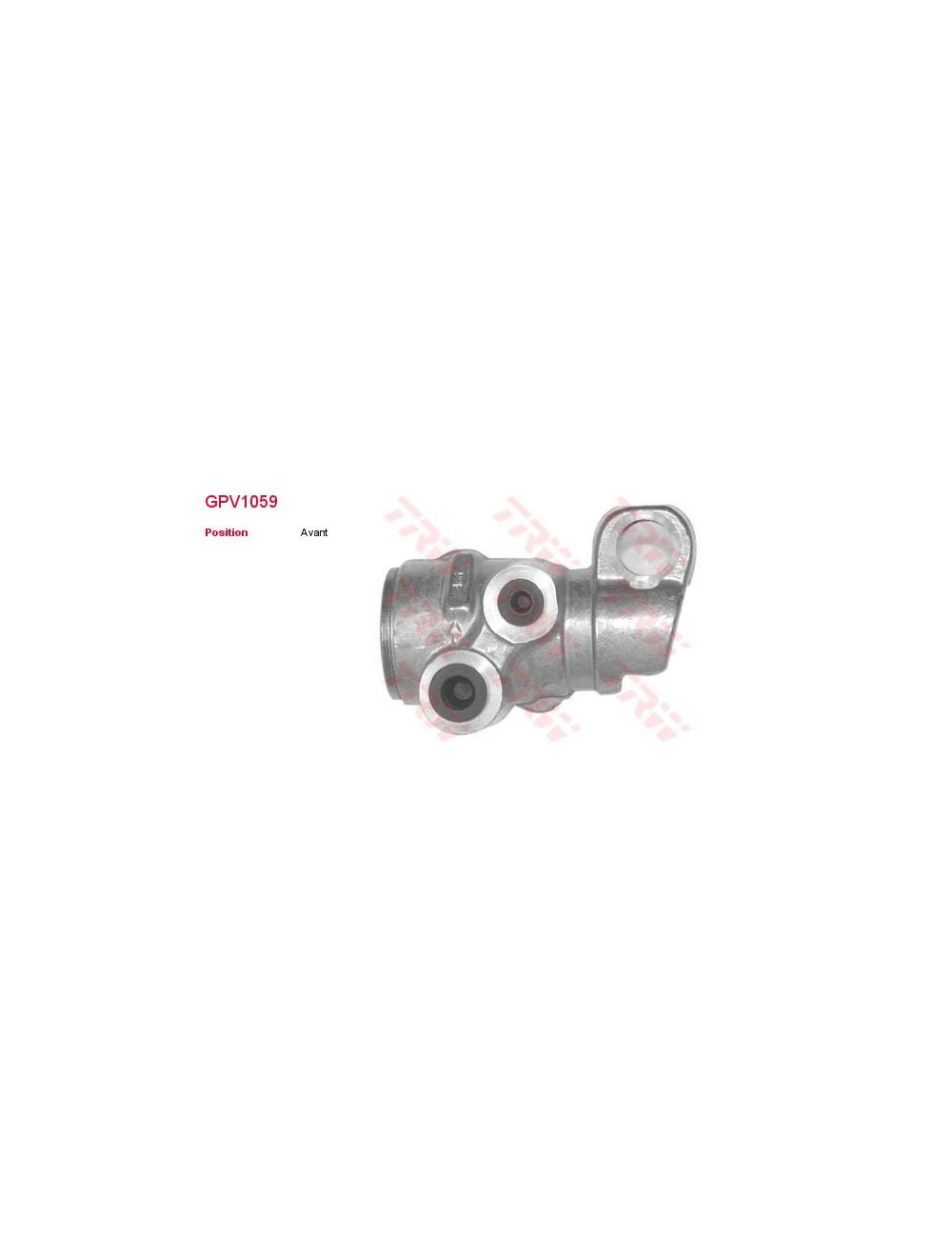 REGULATEUR DE FORCE DE FREINAGE REGULATEUR DE FORCE DE FREINAGE