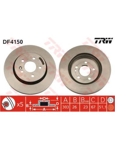 PAIRE DE DISQUES