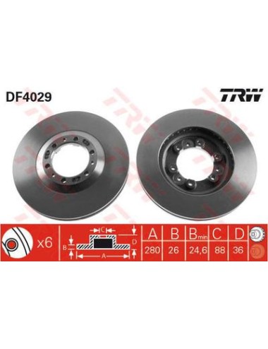 PAIRE DE DISQUES