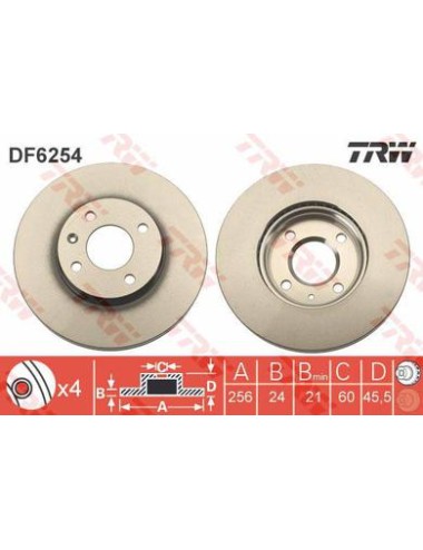 PAIRE DE DISQUES