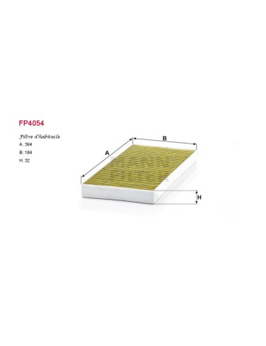 FILTRE A HABITACLE