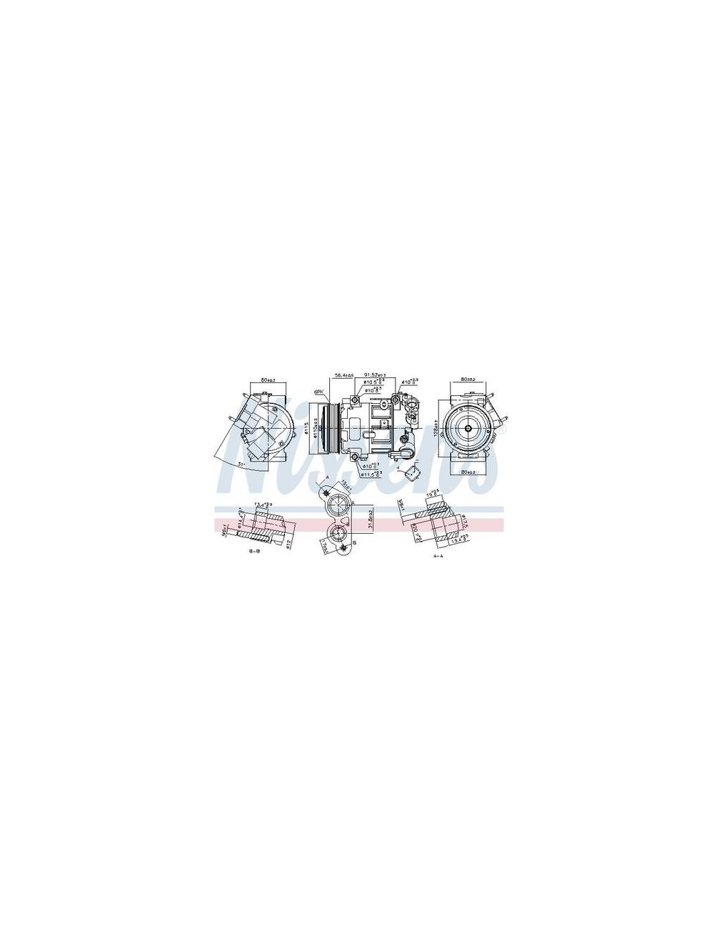 COMP.CLIM CITROEN C3 (2010) 1.4 E-H COMP.CLIM CITROEN C3 (2010) 1.4 E-H