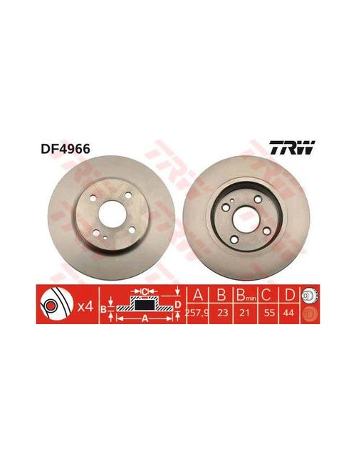 PAIRE DE DISQUES