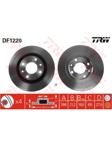 PAIRE DE DISQUES