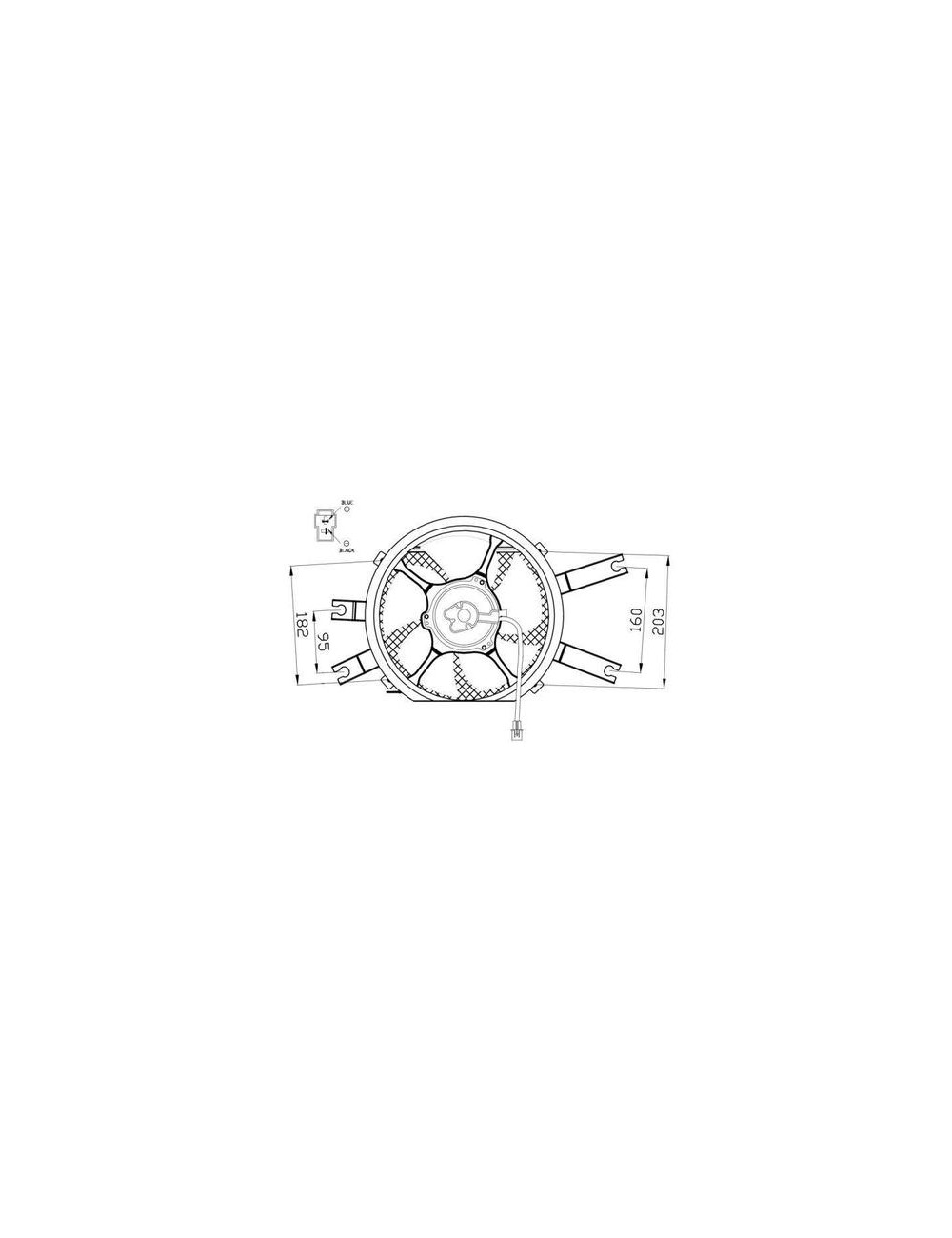 GMV - MITSUBISHI L200 2.5D 97 FAN C