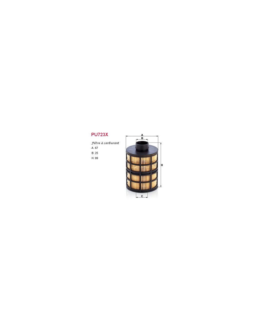 FILTRE A CARBURANT FILTRE A CARBURANT