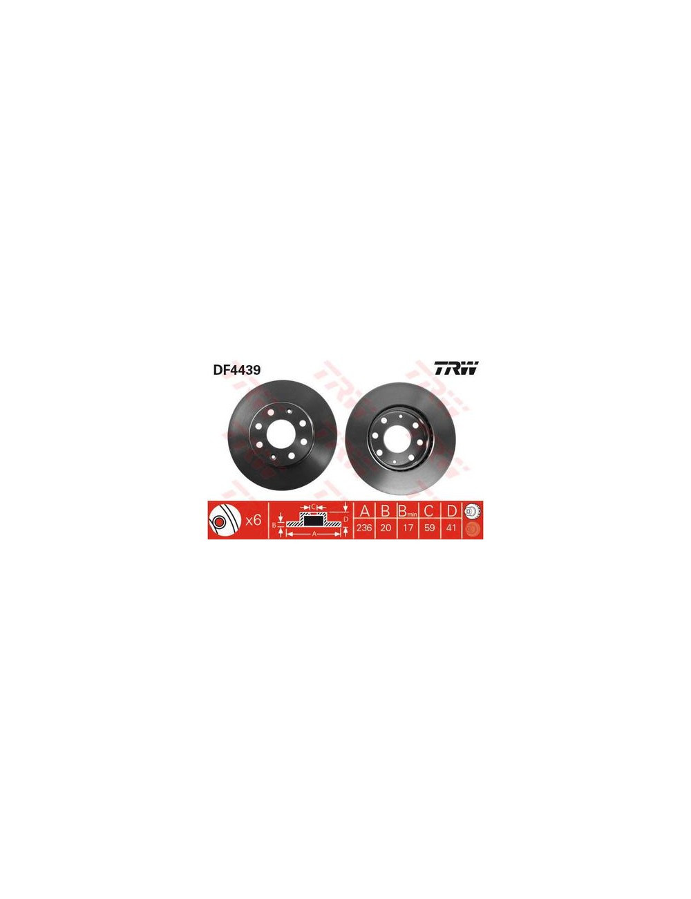 PAIRE DE DISQUES PAIRE DE DISQUES