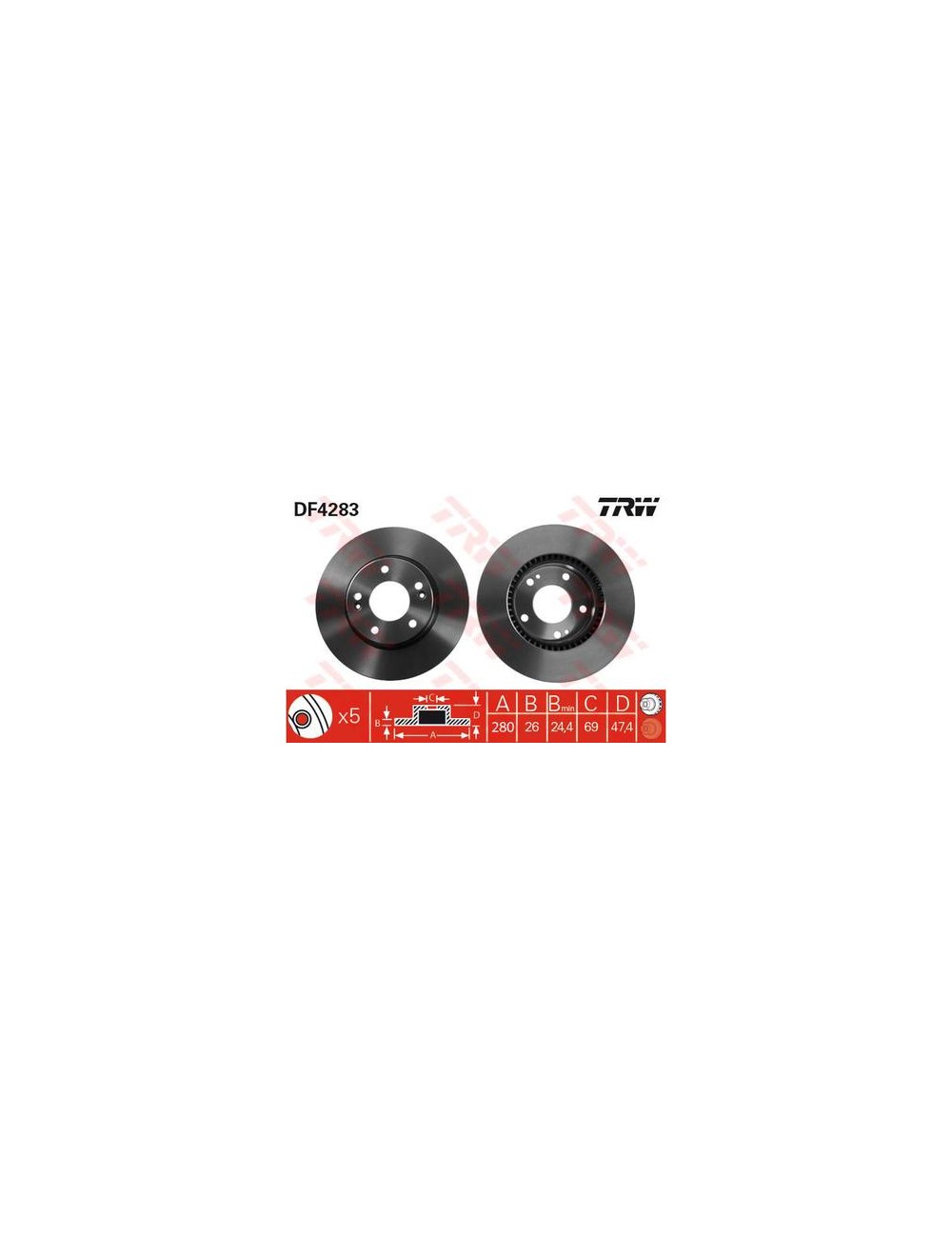 PAIRE DE DISQUES PAIRE DE DISQUES