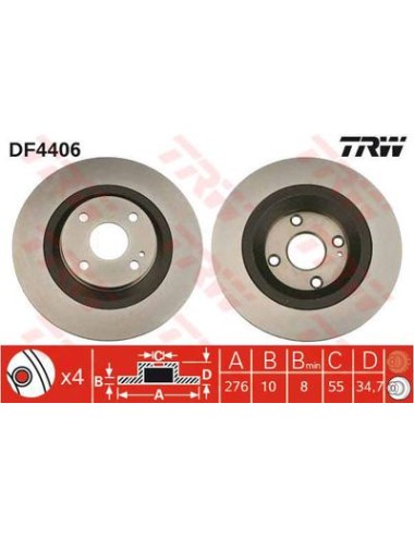 PAIRE DE DISQUES