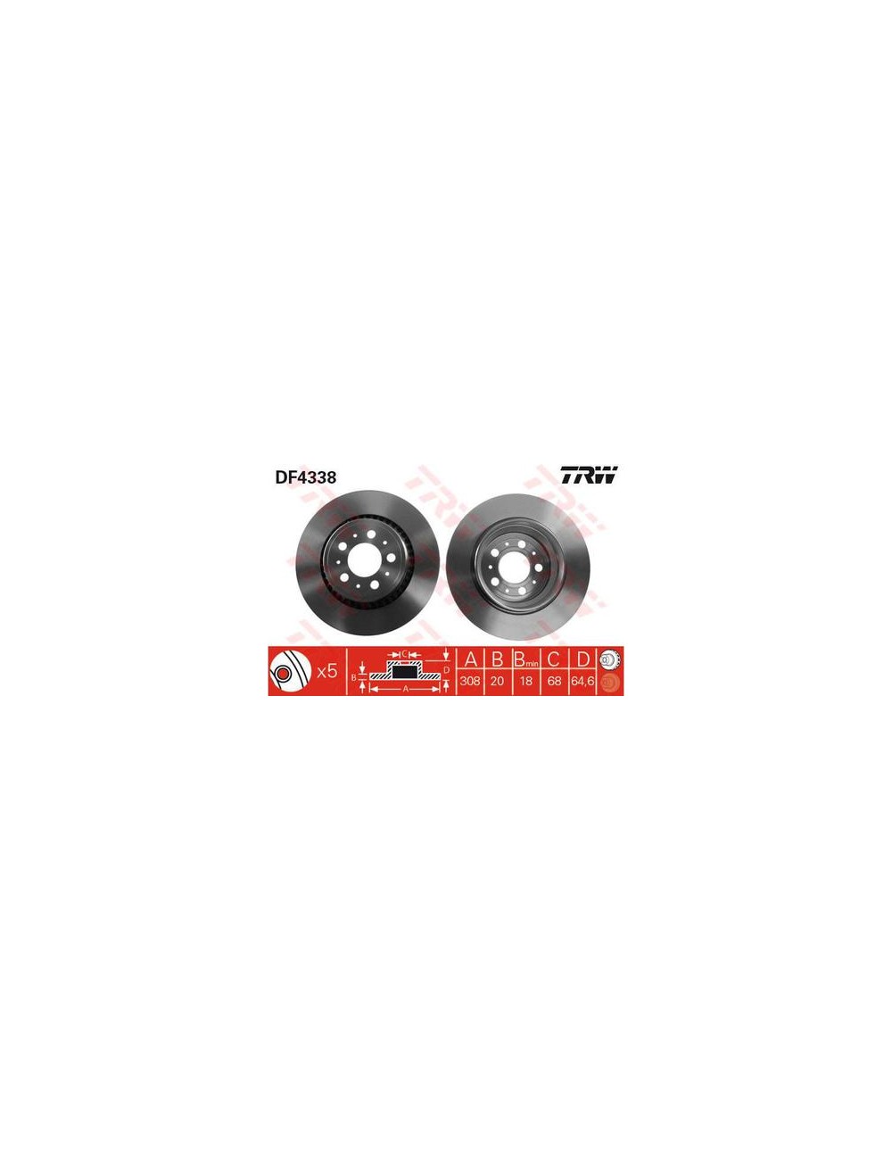PAIRE DE DISQUES PAIRE DE DISQUES