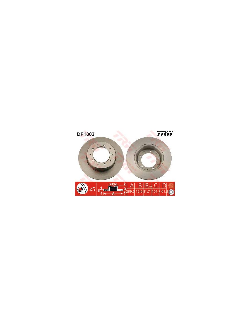 PAIRE DE DISQUES PAIRE DE DISQUES