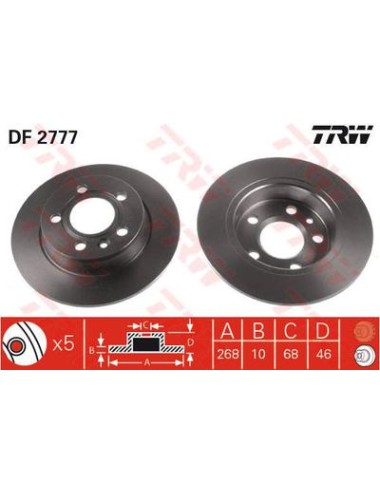 PAIRE DE DISQUES