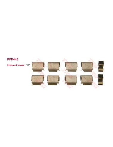 KIT ACCESSOIRES PLAQUETTES