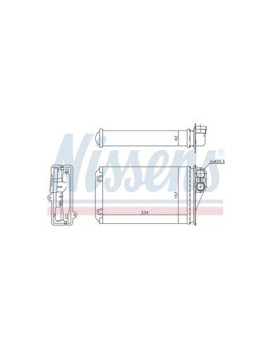 RAD.CHAUFF PEUGEOT 207 (2006) 1.6 T