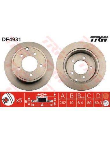 PAIRE DE DISQUES
