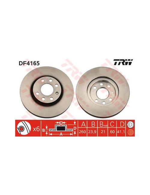 PAIRE DE DISQUES PEINTS