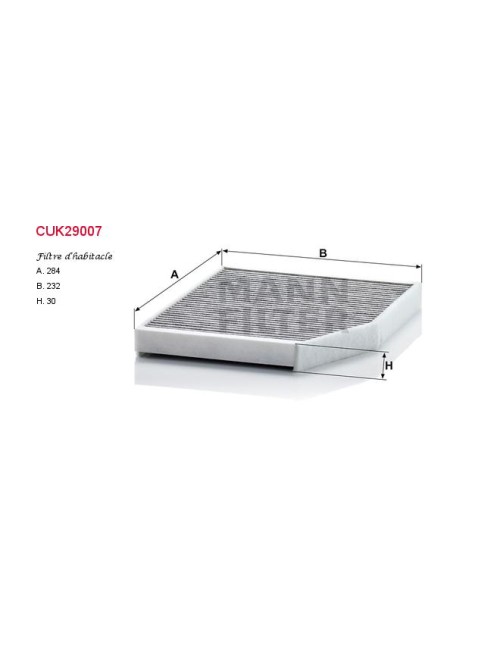 FILTRE A HABITACLE
