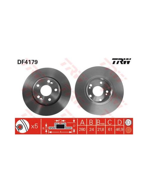 PAIRE DE DISQUES