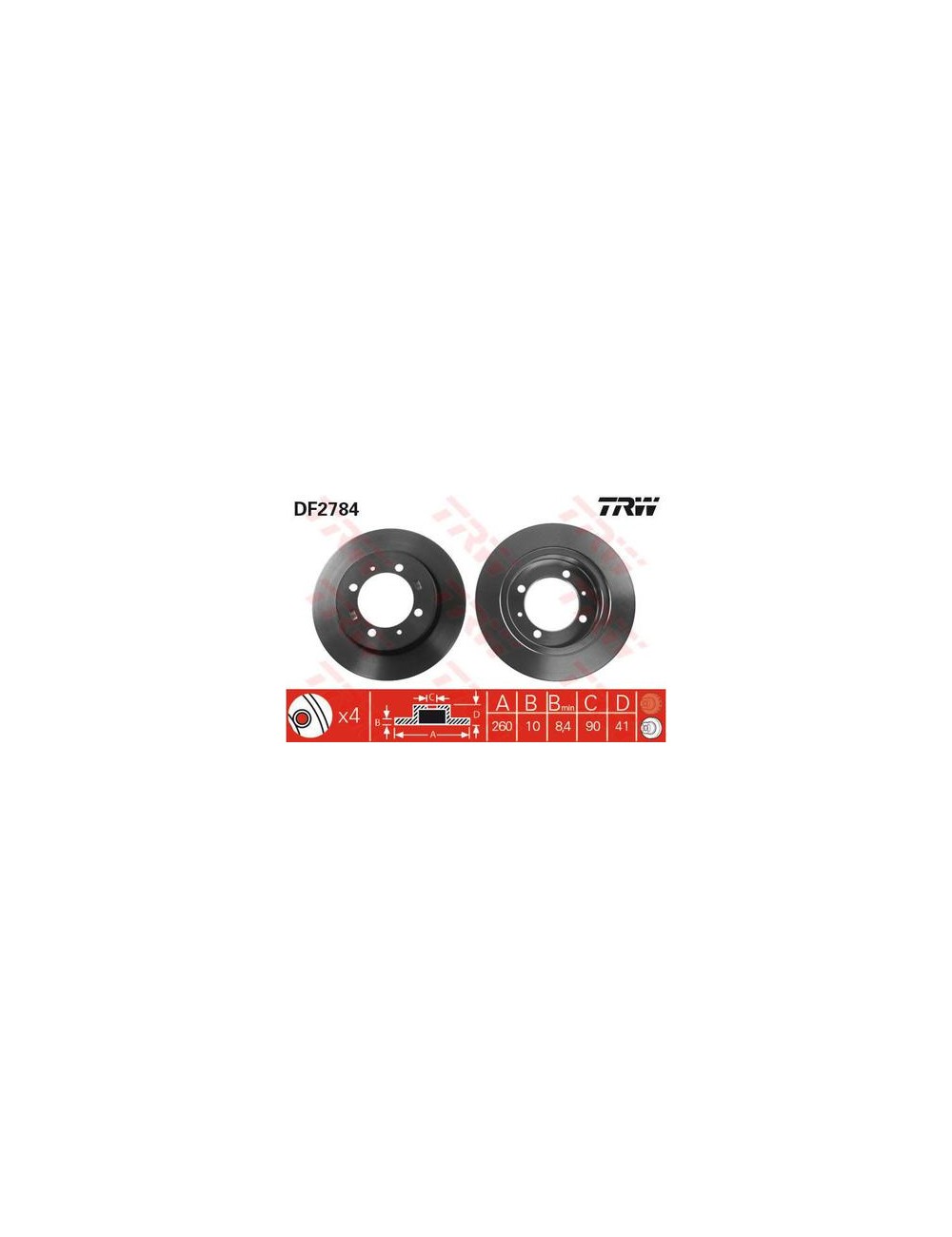 PAIRE DE DISQUES PAIRE DE DISQUES