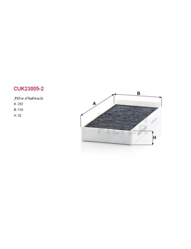 FILTRE A HABITACLE