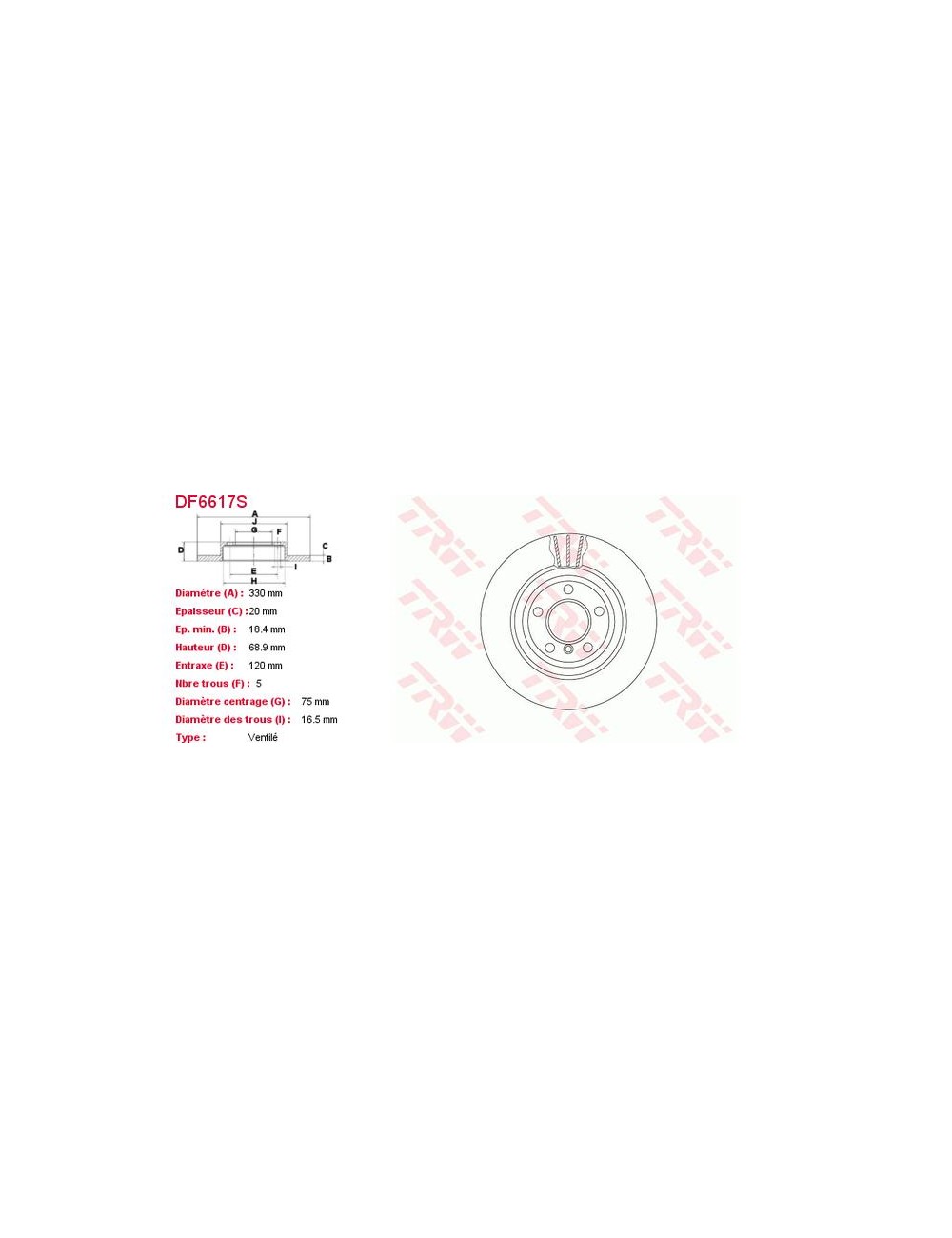 DISQUE UNITAIRE DISQUE UNITAIRE