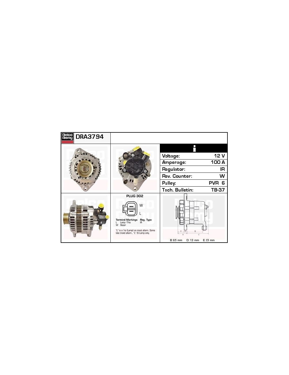 ALTERNATEUR VAUXHALL, OPEL ALTERNATEUR VAUXHALL, OPEL