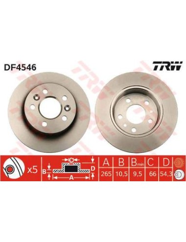 PAIRE DE DISQUES