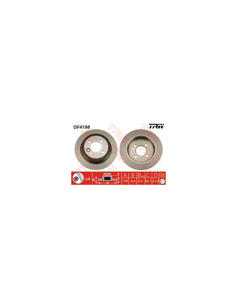 PAIRE DE DISQUES PAIRE DE DISQUES