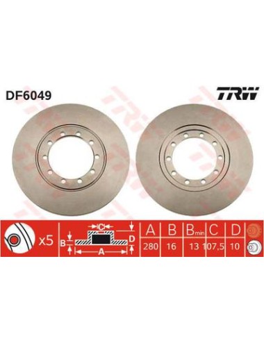 PAIRE DE DISQUES