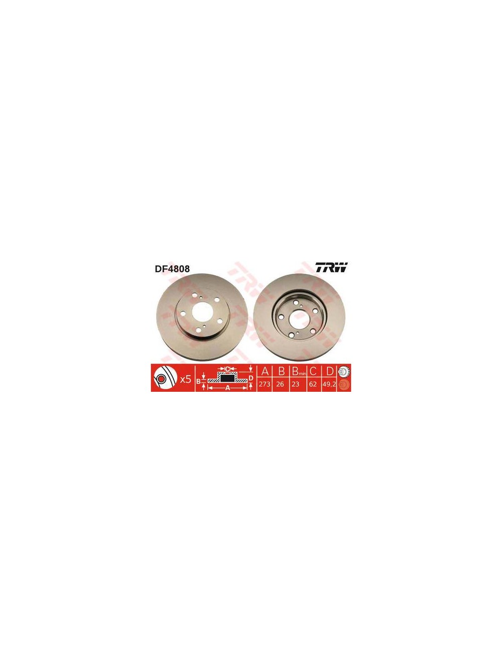 PAIRE DE DISQUES PAIRE DE DISQUES