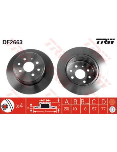 PAIRE DE DISQUES