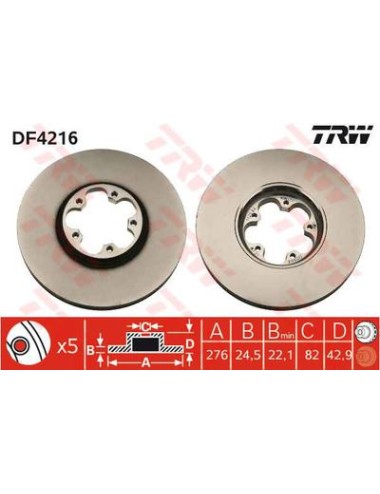 PAIRE DE DISQUES