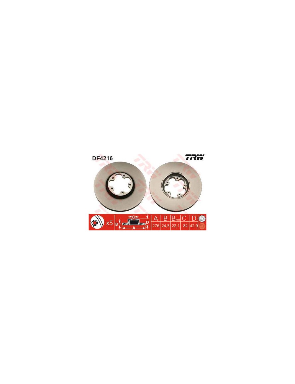 PAIRE DE DISQUES PAIRE DE DISQUES