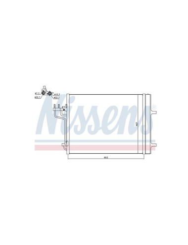 COND.CLIM FORD TRANSIT CONNECT (201