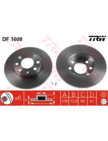 PAIRE DE DISQUES