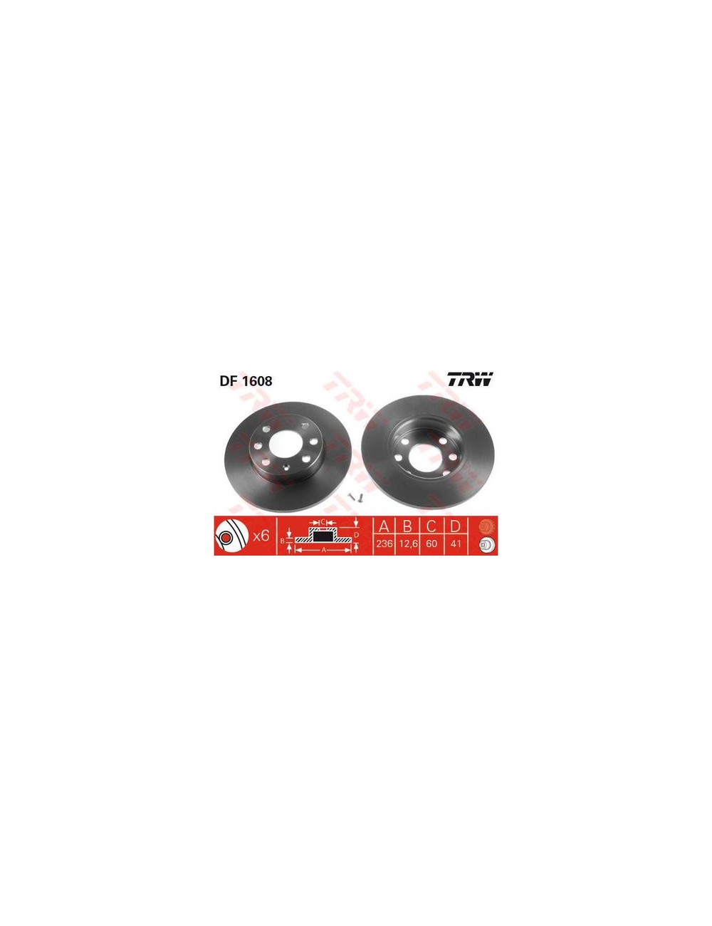 PAIRE DE DISQUES PAIRE DE DISQUES