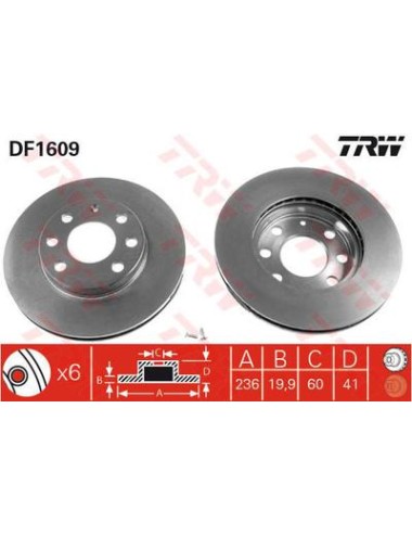 PAIRE DE DISQUES