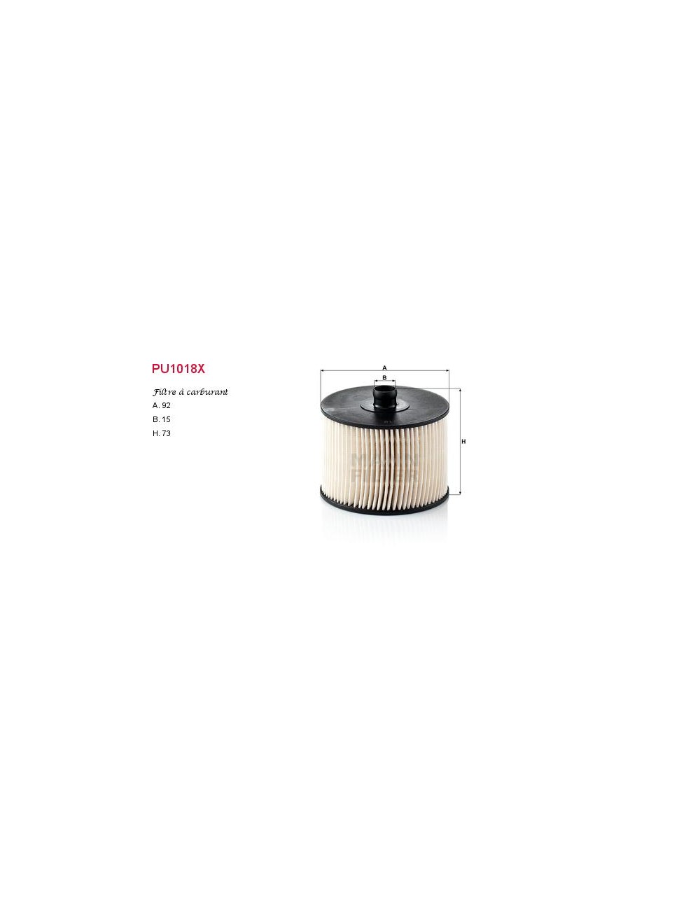 FILTRE A CARBURANT