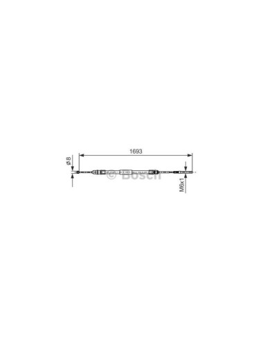 CABLE FREIN BC394