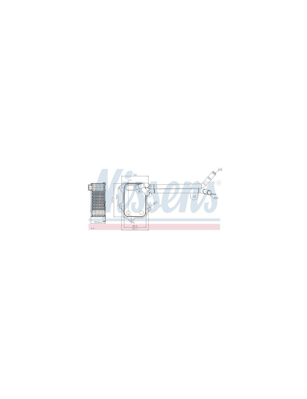 RAD.HUILE SEAT LEON (2005) 1.4 TFSI RAD.HUILE SEAT LEON (2005) 1.4 TFSI