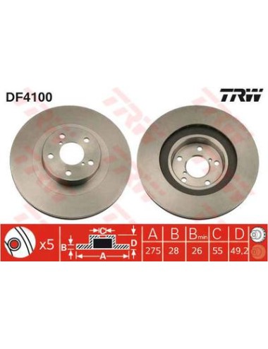 PAIRE DE DISQUES