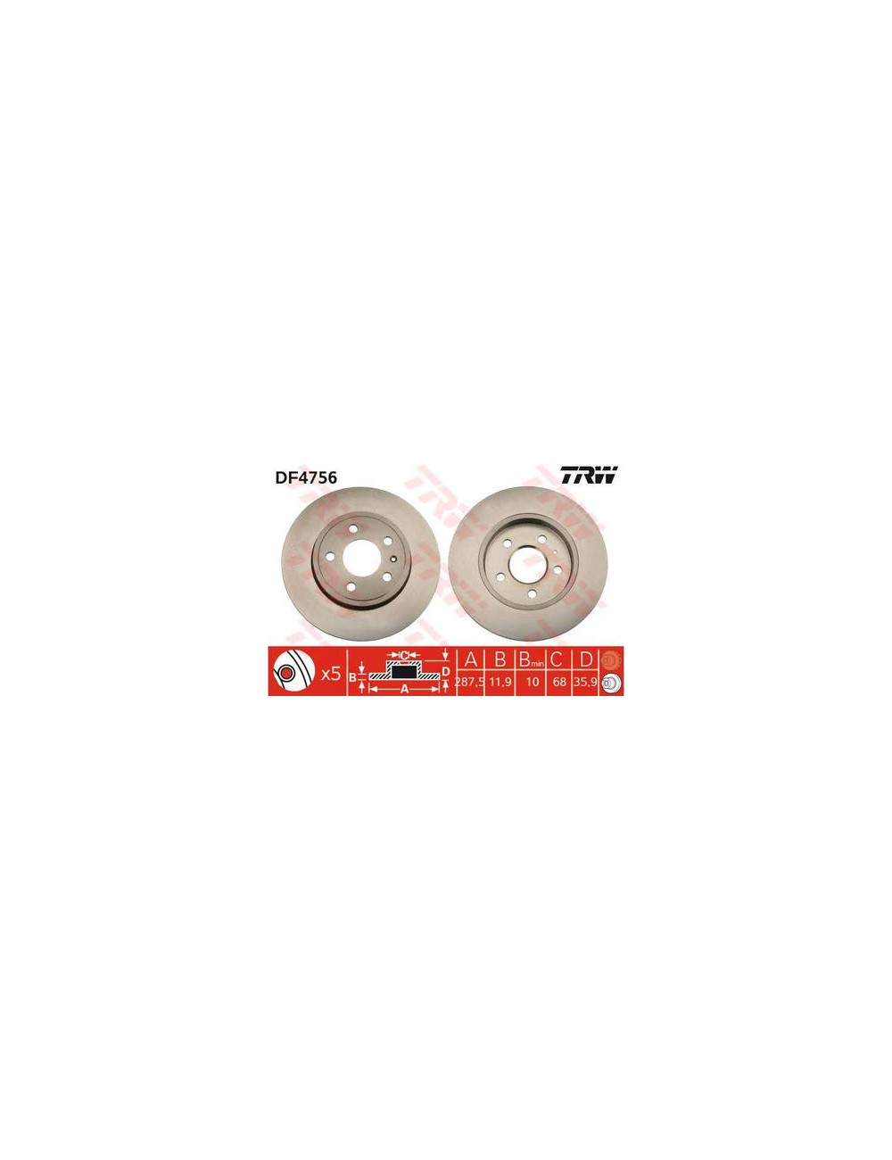 PAIRE DE DISQUES PAIRE DE DISQUES