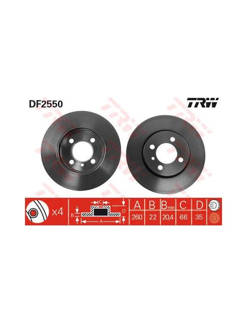 PAIRE DE DISQUES