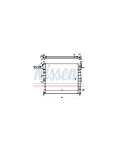 RAD.MOT MERCEDES-BENZ ML-SERIES W16