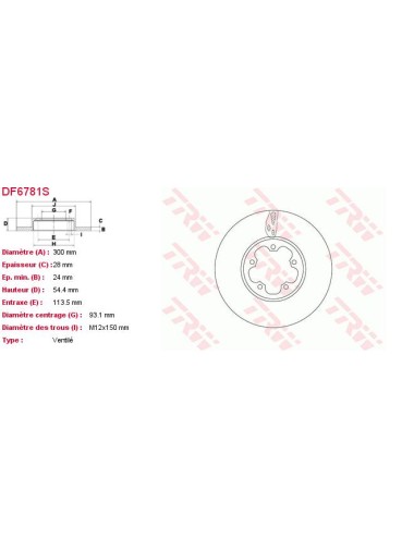 DISQUE UNITAIRE